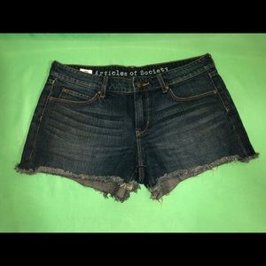 Articles of society jeans shorts